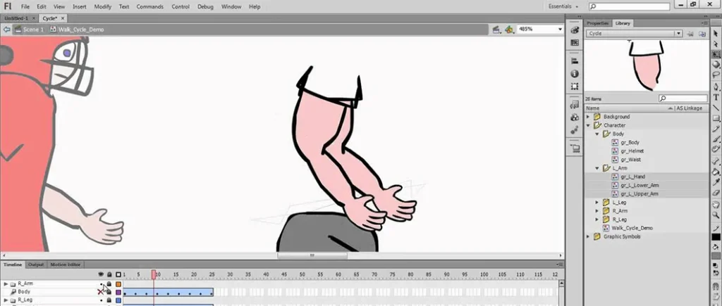 flash animation