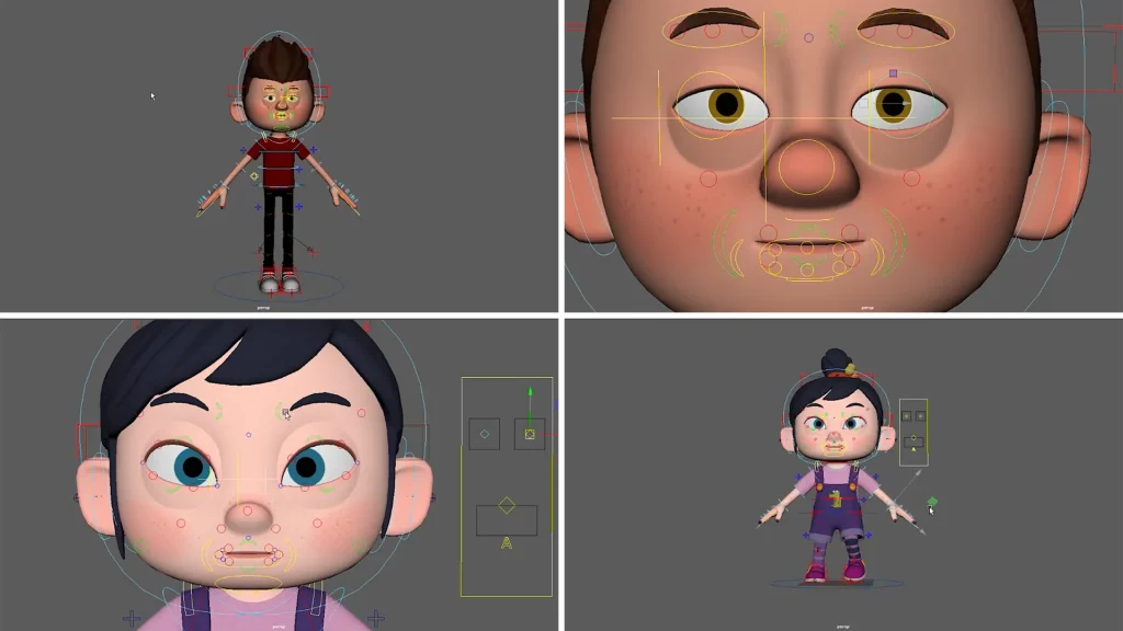 Detective Sam 3D Animation Character Design by Motion and Potion
